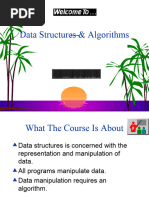 Introduction To Data Structures & Algorithms