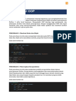 Modul 2 - Praktikum Oop