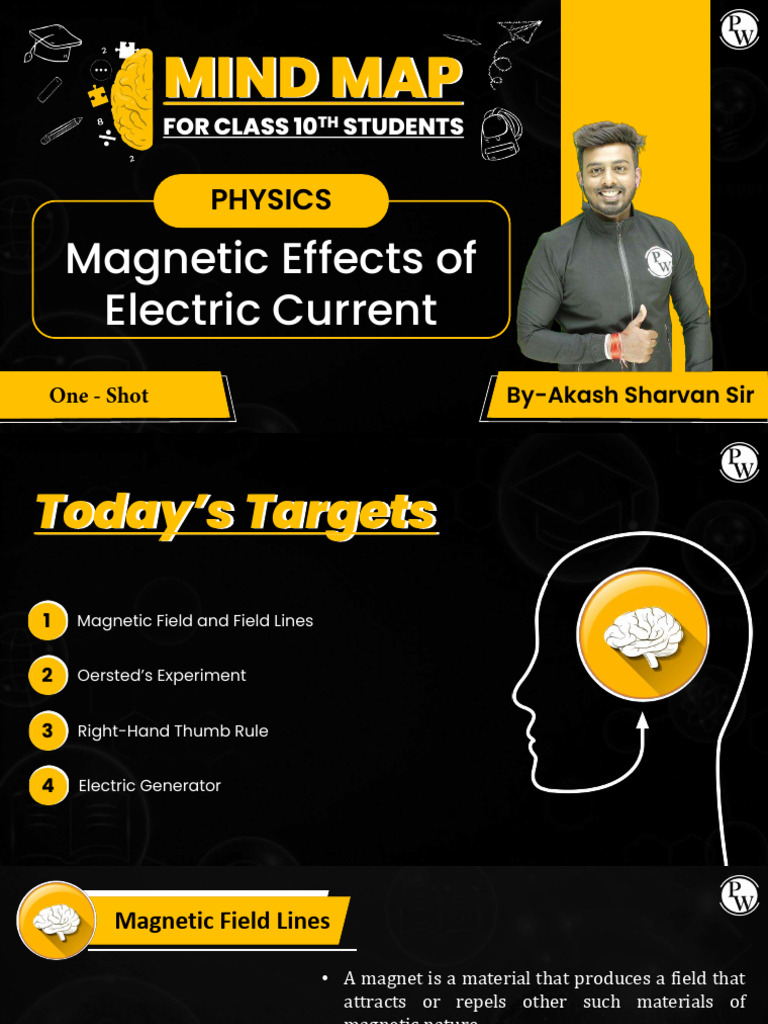 MAGNETIC EFFECTS OF ELECTRIC CURRENT CLASS 10 PDF NOTES visual data 6