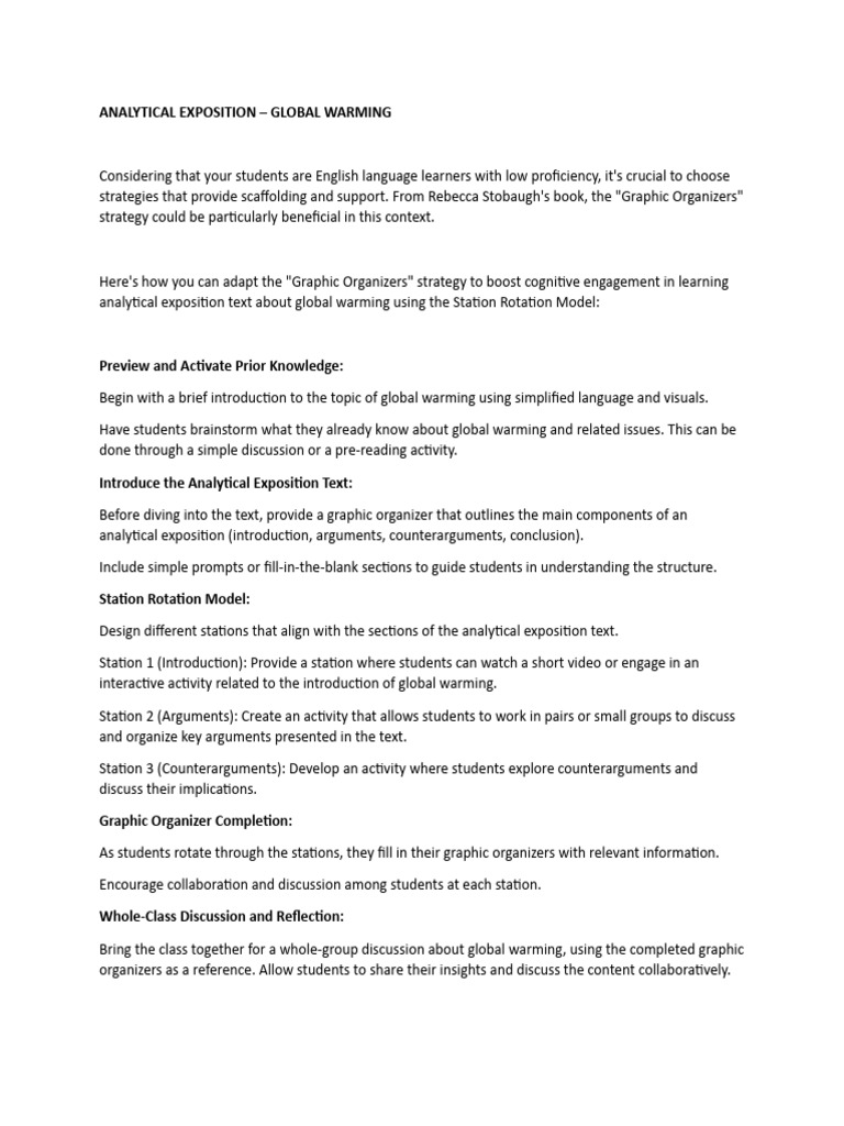 Contoh Lesson Plan Project | PDF