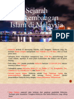Sejarah Perkembangan Islam di Malaysia: Author: يرادنلو ايمس