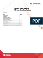 Compactlogix 5380, Compact Guardlogix 5380, and Compactlogix 5480 Controllers Specifications