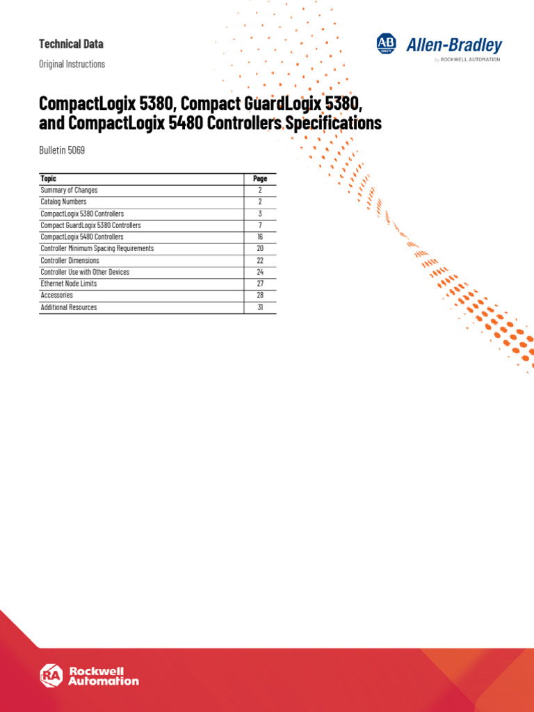 Compactlogix 5380, Compact Guardlogix 5380, and Compactlogix 5480 ...