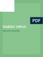 Rabies Virus Presentation by Maliha Rashid