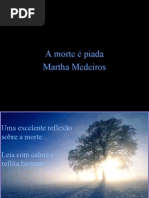 A Morte é Uma Piada Por Martha Medeiros