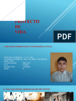 PROYECTO DE VIDA - Tarea