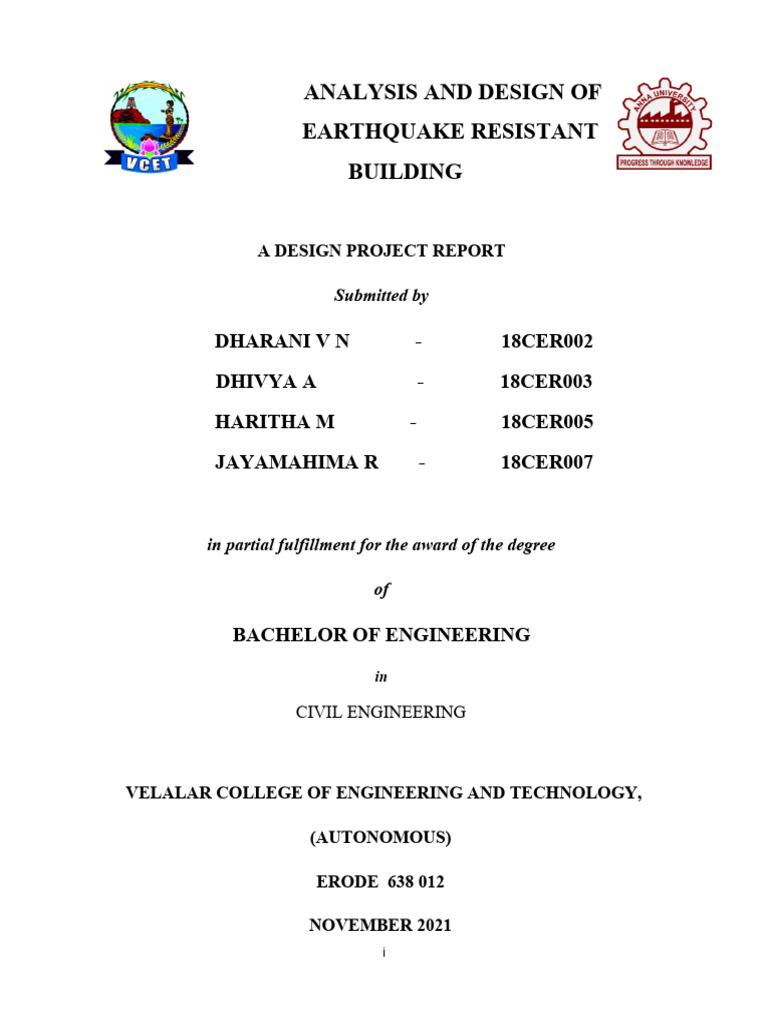 MECHANICAL ENGINEERING DESIGN PROJECT REPORT PDF visual data 7