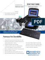 Stat Fax 3300 Brochure