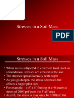 Stresses in Soil Mass