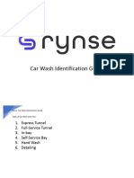 Rynse Car Wash Identification Guide