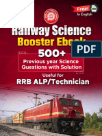 RRB ALP Science Booster 2024 (PYP Based) Free Ebook (English)