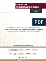 Prevención, Diagnóstico y Tratamiento de La en El Primero y Segundo Nivel de Atención