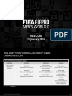 The Best FIFA Football Awards 2023 Result Breakdown - Fifpromen