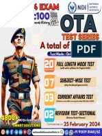 Cds 1 2024 Ota Test Series Schedule