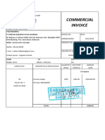 1 Commercial Invoice & Packing List