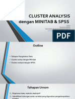 Cluster Analysis Dengan Minitab Dan SPSS