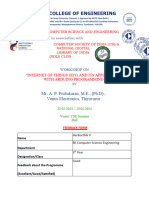 NDLI - CSE IOT Workshop Feedback Form