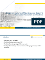 Organization Assessment and Readiness of EHR Implementation