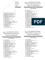 Acara Kebaktian Sektor Iv Oktober 2023