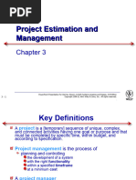 Chapter 3 - Project Estimation and Management - 2