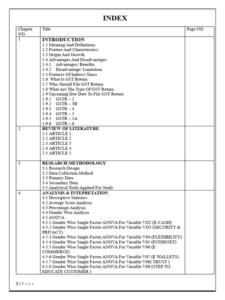 GST Return Final | PDF | Finance & Money Management