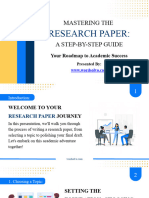 Mastering The Research Paper - A Step-By-Step Guide