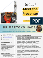 Welcome!: Meet The Presenter