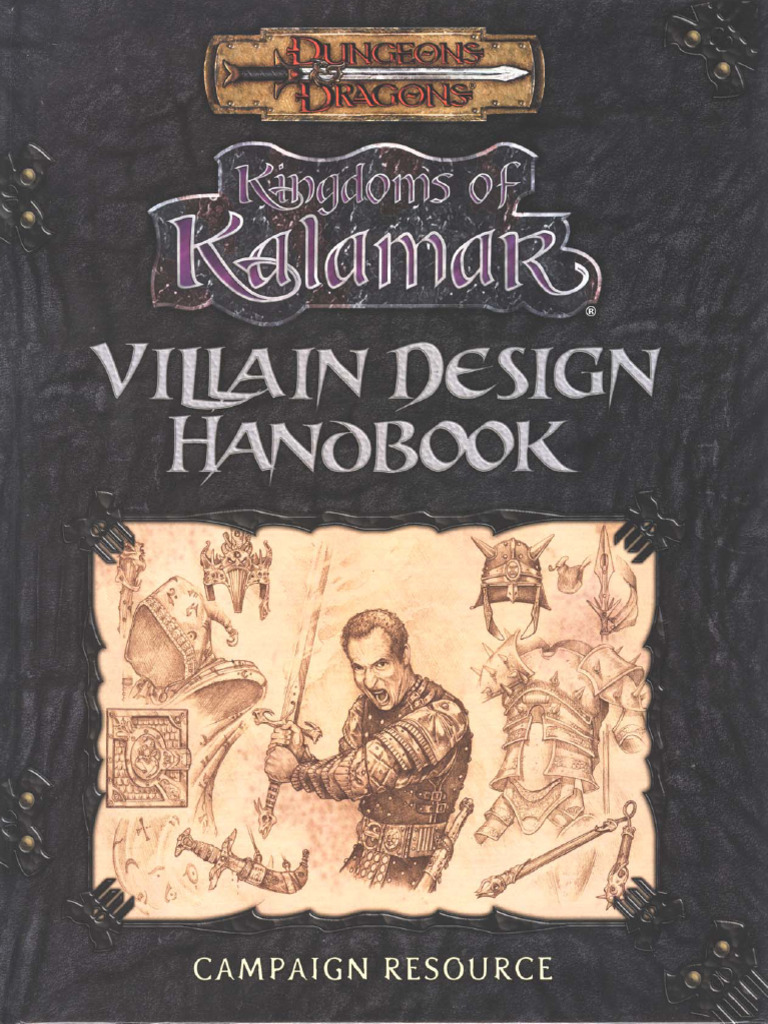 Villain Design Handbook | PDF