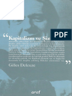 Gilles Deleuze - Kapitalizm Ve Å Izofreni (SÃ Yleå Iler)