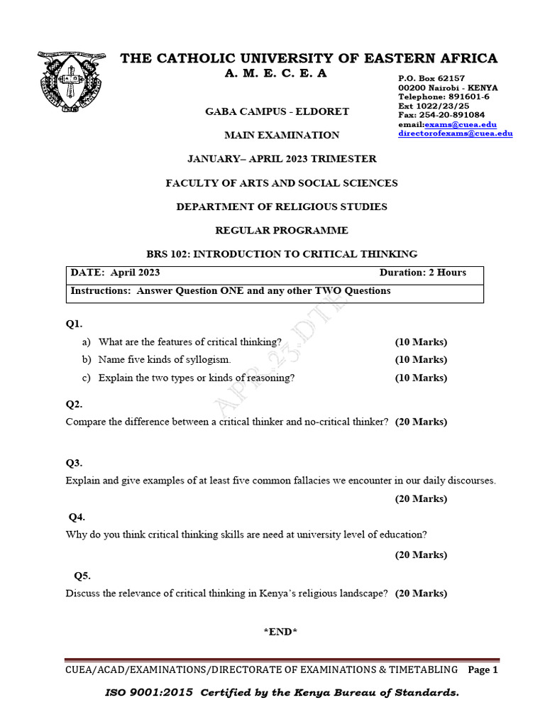 Brs 102 introduction to critical thinking pdf