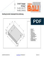 Bestellung Formteile: Standardprofil Ohne Aufbordung