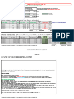 Landed Cost Sheet Excel Template