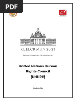 UNHRC Background Guide