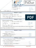 Devoir N1 Maths 2AC Semestre 2 - Modele 1 1