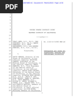 Hoeg v. Newsom PI Decision