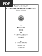 A Reference Book On C Programming