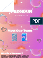 Pronoun - Group 2