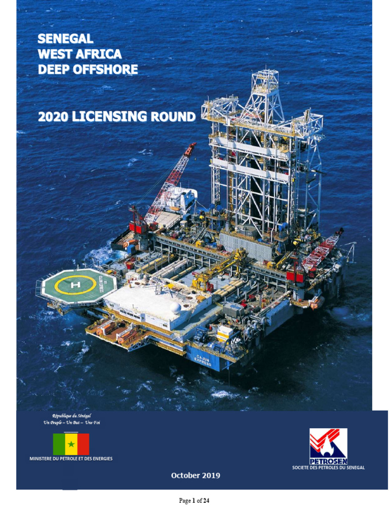 Deep Offshore Licensing Round Sénégal 2020-2021 | PDF