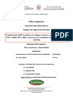 Evaluation Des PRP Et Analyse Des Dangers Selon Les Référentiels ISO 22000, FSSC 22000, IfS Et BRC Au Niveau de L'expédition Au