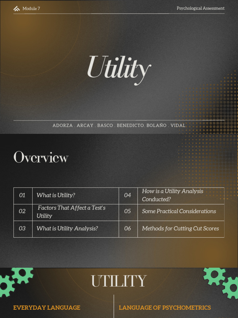 Module 7 Utility | PDF