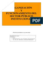 ESQUEMA LEY 40-2015. Título 2. SECTOR PÚBLICO INSTITUCIONAL