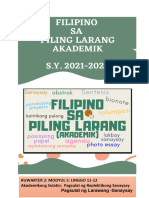 FSPL - AKAD - Q2 Week 11 12 Replektibo at Larawang Sanaysay