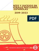 Incidentes Sucesos Centrales Nucleares Espanolas 2019 2023