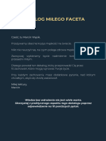 Dekalog Miłego Faceta - Checklista