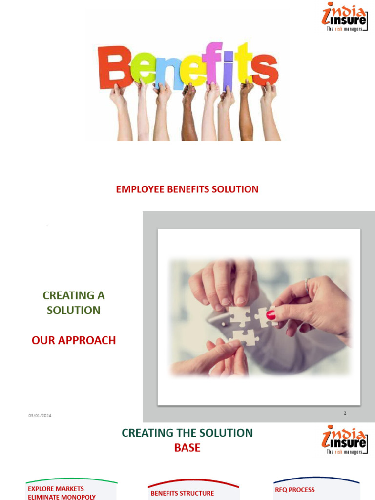 Employee Benefits Solution India Insure Approach Pdf Economies