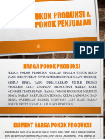 Harga Pokok Produksi & Harga Pokok Penjualan