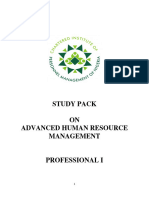 Advanced Human Resource Management 1