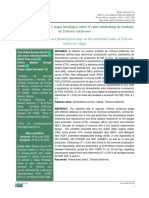 Evaluación de Aditivos y Etapa Fenológica Sobre El Valor Mutricional Del Ensilado de Tithonia Tubiformis