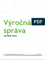 Výročná správa KFA za rok 2022