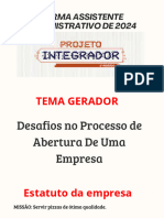 Apresentação Do Projeto Integrador